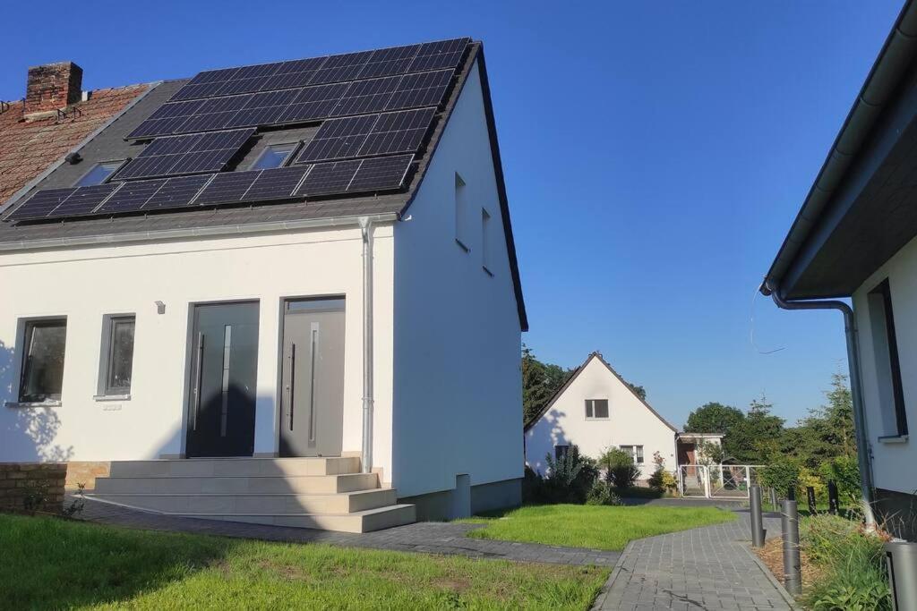 Storchennest - Ferienwohnung Am Storchenradweg Ketzur Luaran gambar