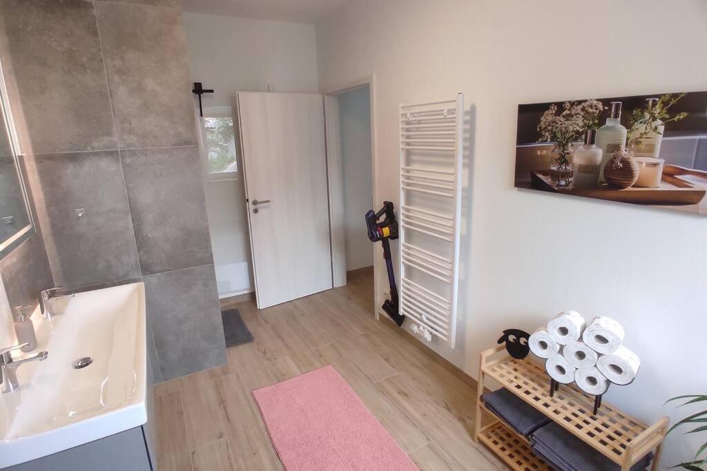 Storchennest - Ferienwohnung Am Storchenradweg Ketzur Luaran gambar